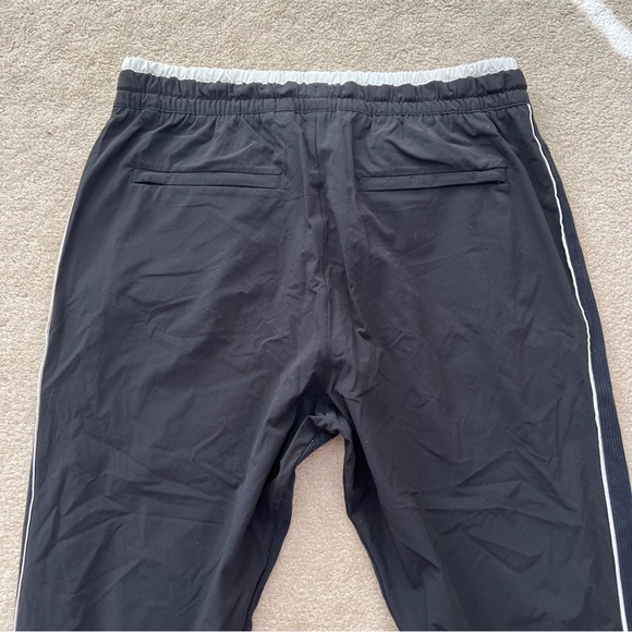 Athleta Brooklyn Jogger Colorblock Stripe Pant Size 6 - Picture 9 of 15